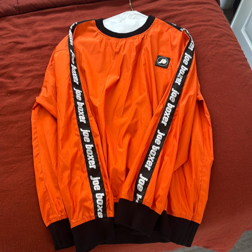 VINTAGE Joe Boxer windbreaker crew neck